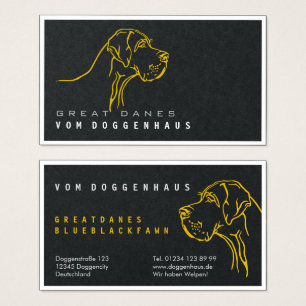 Deutsche Dogge Reine Zeichnung