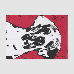 Deutsche Dogge Seidenpapier