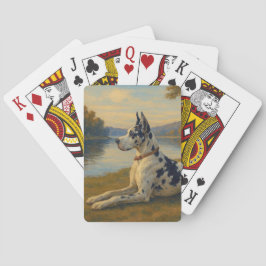 Deutsche Dogge Spielkarten