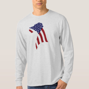 Deutsche Dogge USA-Stolz T-Shirt