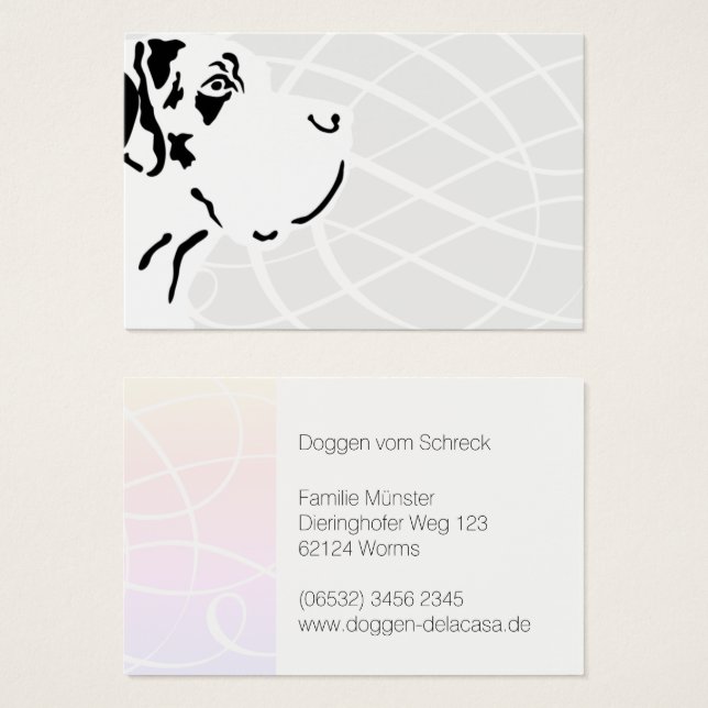 Deutsche Doggen Gefloch (Vorne & Hinten)