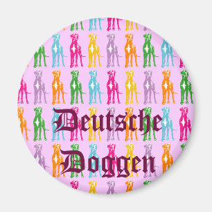 Deutsche Doggen-Logo Magnet