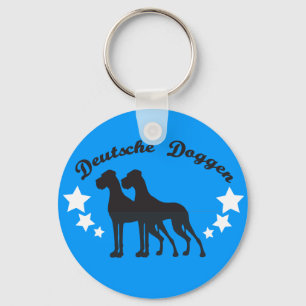 Deutsche Doggen Schlüsselanhänger