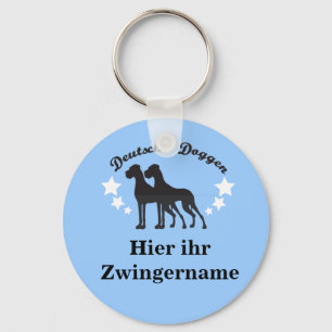 Deutsche Doggen Schlüsselanhänger