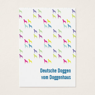 Deutsche Doggen Visitenkarten