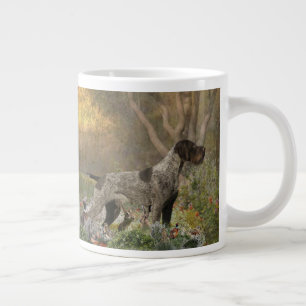 Deutsche Drahthaar Pointer Paperweight Kaffeemasch Jumbo-Tasse