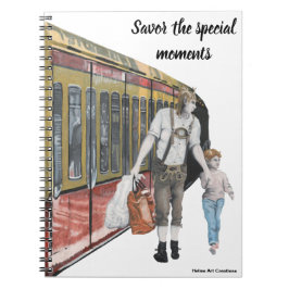 Deutsche Elf Berlin Trap Fantasy Art Notebook Notizblock