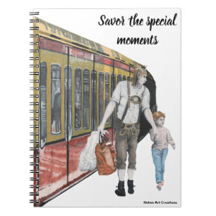 Deutsche Elf Berlin Trap Fantasy Art Notebook Notizblock