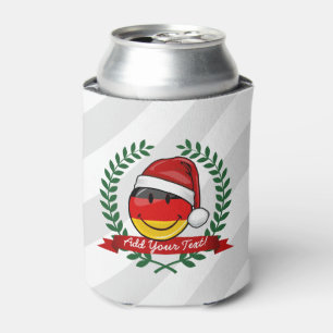 Deutsche Fahne im Weihnachtsstil Dosenkühler