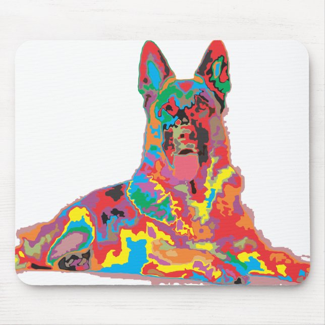 Deutsche Farbe Mousepad (Vorne)
