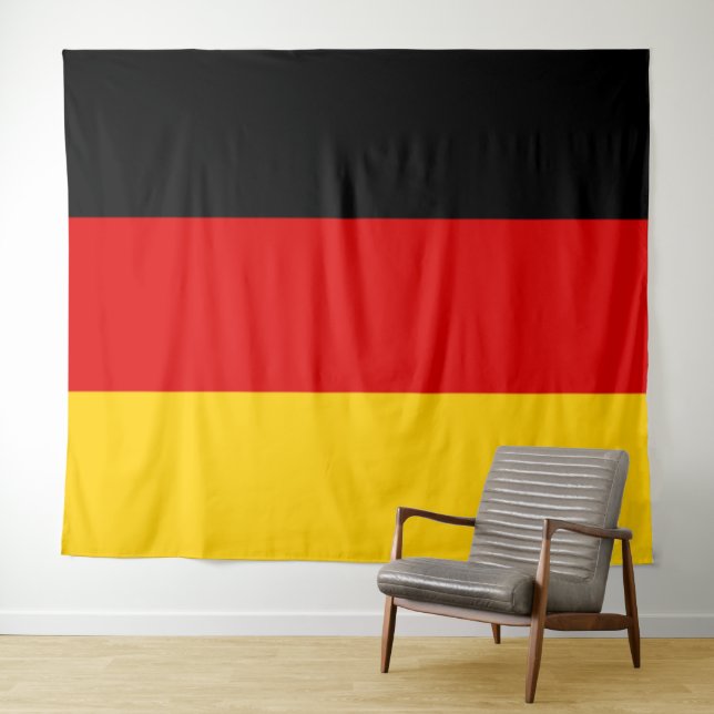 DEUTSCHE FLAG WANDTEPPICH (Beispiel (Horizontal))