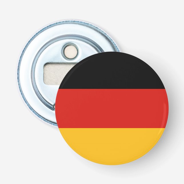 DEUTSCHE FLAGFARBEN FLASCHENÖFFNER (Vorderseite)