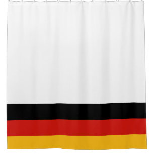 DEUTSCHE FLAGFARBEN + Ihre Ideen Duschvorhang