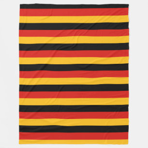 DEUTSCHE FLAGFARBEN + Ihre Ideen Fleecedecke