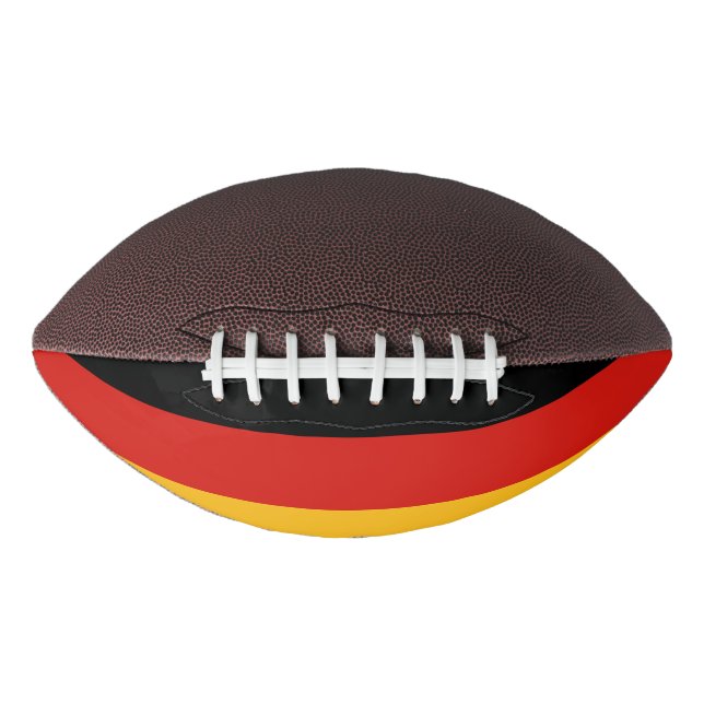 DEUTSCHE FLAGFARBEN + Ihre Ideen Football (Vorderseite)