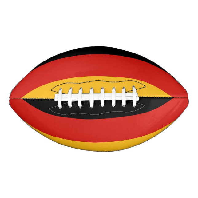 DEUTSCHE FLAGFARBEN + Ihre Ideen Football (Vorderseite)