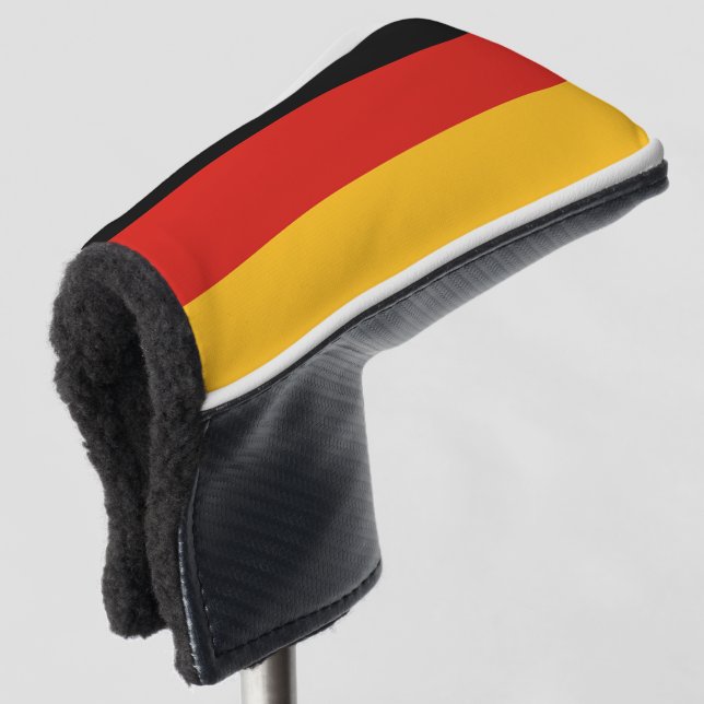 DEUTSCHE FLAGFARBEN + Ihre Ideen Golf Headcover (3/4 Vorderseite)