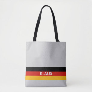 DEUTSCHE FLAGFARBEN + Ihre Ideen Tasche