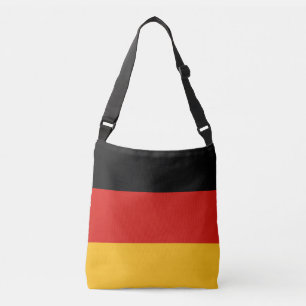 DEUTSCHE FLAGFARBEN + Ihre Ideen Tragetaschen Mit Langen Trägern