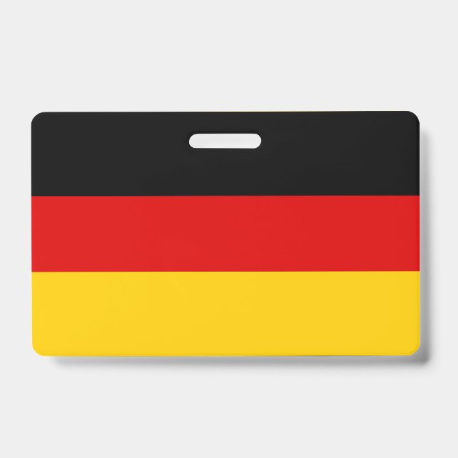 Deutsche Flagge Ausweis (Vorderseite)