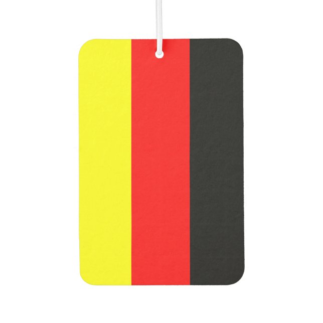 Deutsche Flagge Autolufterfrischer (Vorderseite)