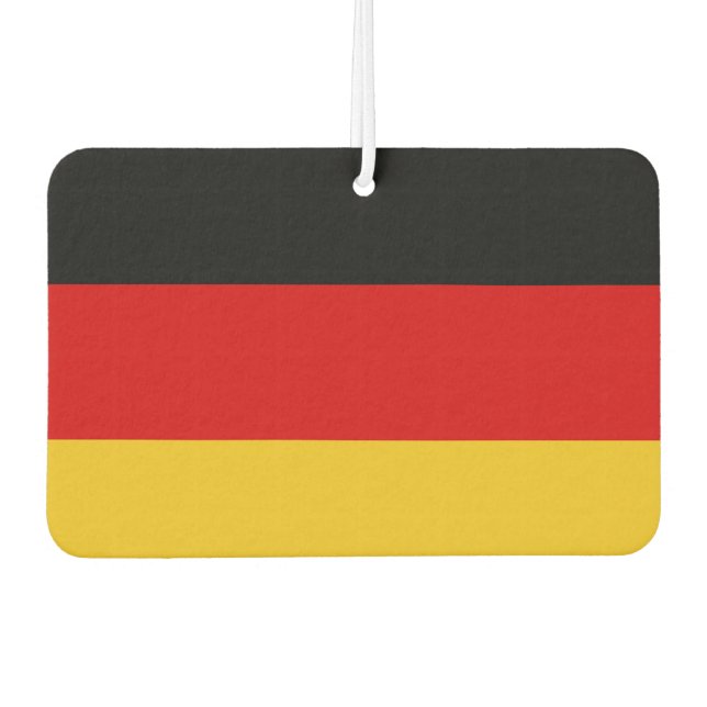 Deutsche Flagge Autolufterfrischer (Vorderseite)