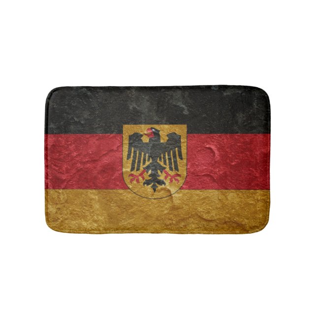 Deutsche Flagge Badematte (Vorderseite)