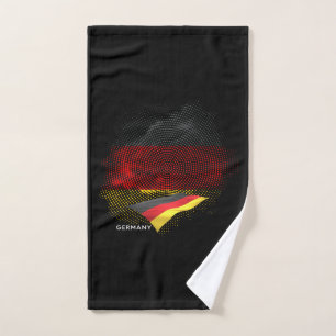 Deutsche Flagge Badhandtuch Set