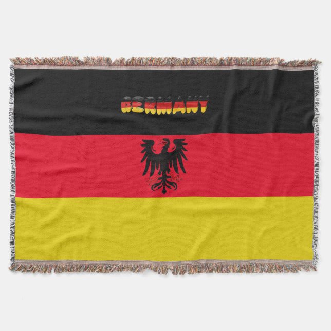 Deutsche Flagge Decke (Vorderseite)
