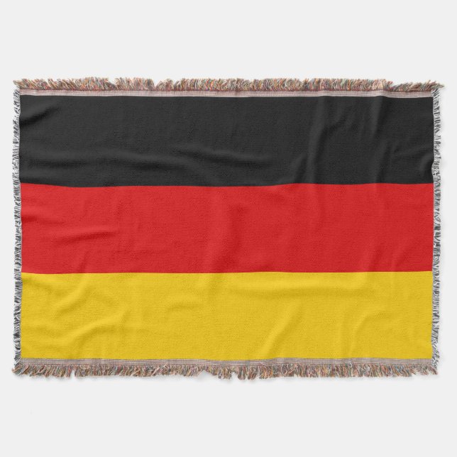 Deutsche Flagge Decke (Vorderseite)