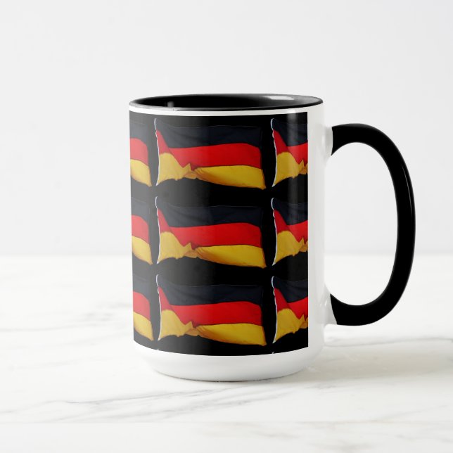 Deutsche Flagge der Demokratischen Republik Deutsc Tasse (Rechts)