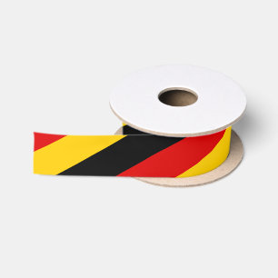 Deutsche Flagge & Deutschland Reisen, Urlaub/Sport Satinband