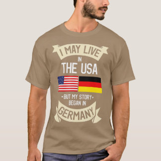 Deutsche Flagge Deutschland Roots Deutsche Gift T-Shirt
