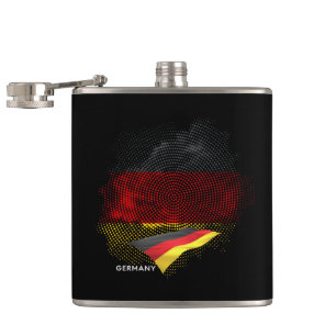 Deutsche Flagge Flachmann