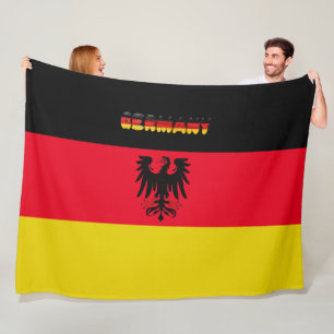 Deutsche Flagge Fleecedecke