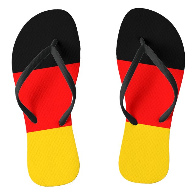 Deutsche Flagge Flip Flops (Fußbett)