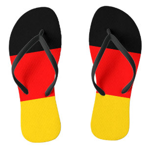 Deutsche Flagge Flip Flops