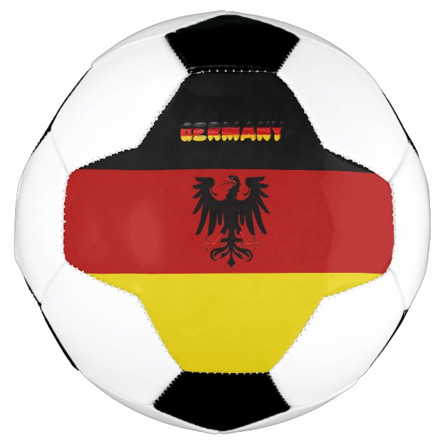 Deutsche Flagge Fußball (Vorderseite)