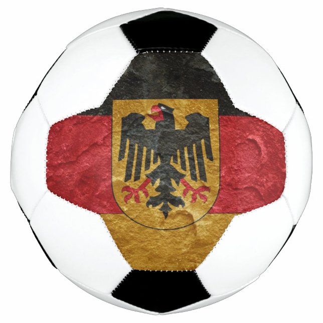 Deutsche Flagge Fußball (Vorderseite)