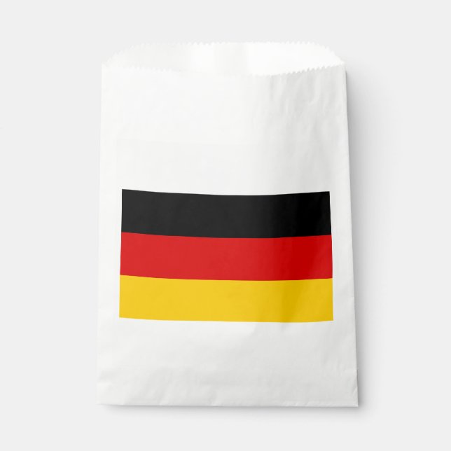 Deutsche Flagge Geschenktütchen (Vorderseite)