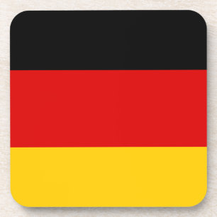 Deutsche Flagge Getränkeuntersetzer