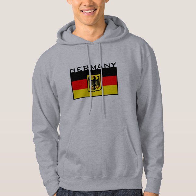 Deutsche Flagge Hoodie (Vorderseite)