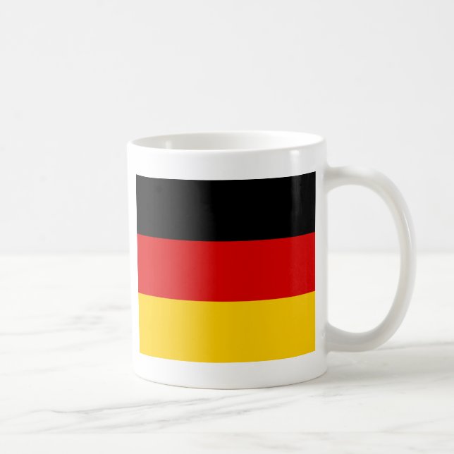 Deutsche Flagge Kaffeetasse (Rechts)