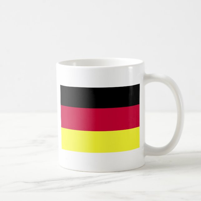 Deutsche Flagge Kaffeetasse (Rechts)