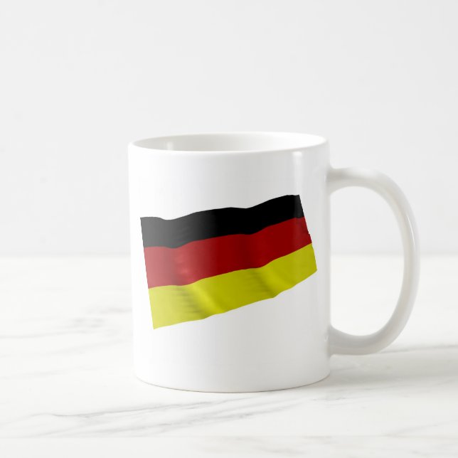 deutsche Flagge Kaffeetasse (Rechts)