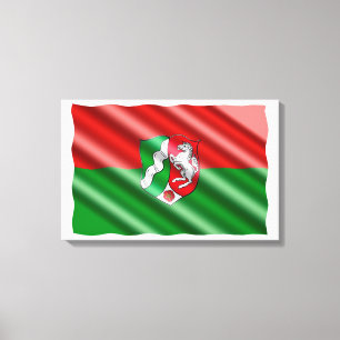 Deutsche Flagge Leinwanddruck