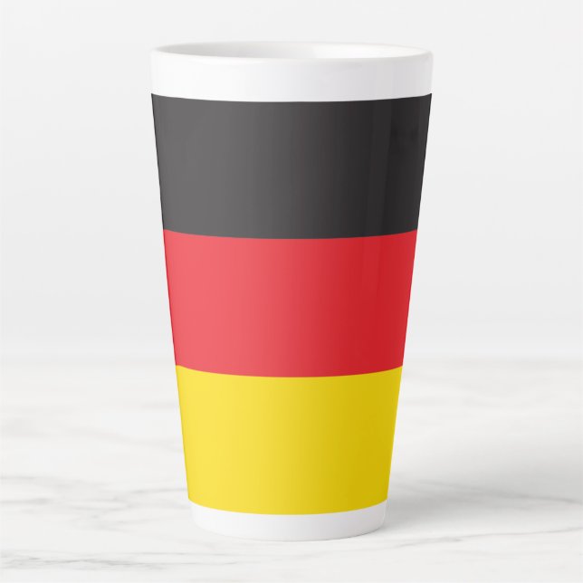 Deutsche Flagge Milchtasse (Vorderseite)