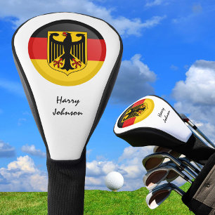 Deutsche Flagge & Mit Monogramm Golfklubs Golf Headcover