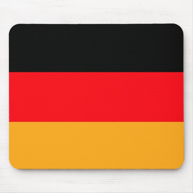 Deutsche Flagge Mousepad (Vorne)