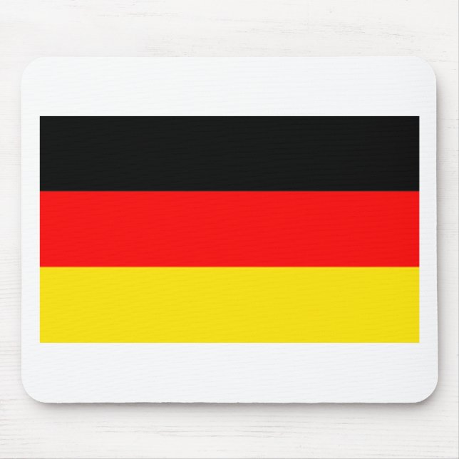 Deutsche Flagge Mousepad (Vorne)